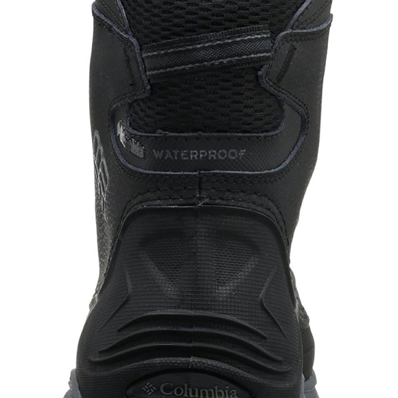 Columbia Waterproof Winter Boots Youth 7 Women’s 8.5 Black Gray NEW main image 7